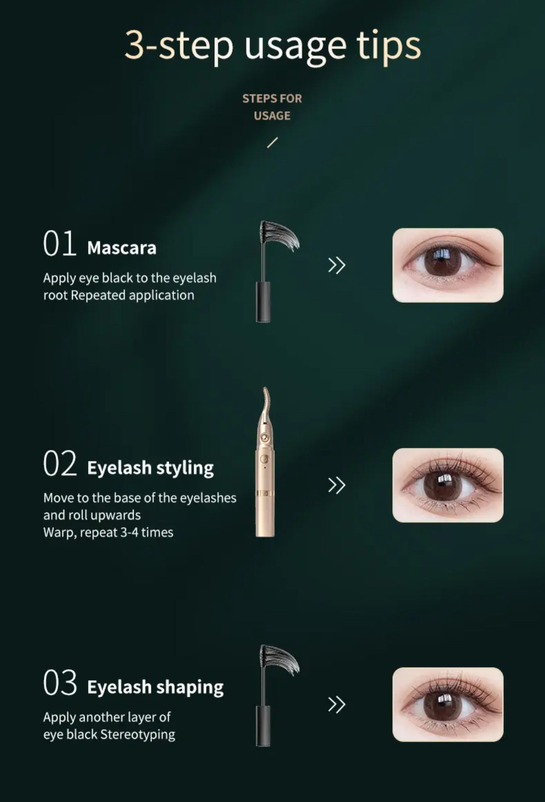 2-in-1 Heated Lash Curler + Brow Trimmer